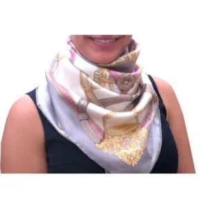 100% Pure Silk Scarves - Stirrups