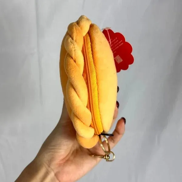 [2 Pack] Nom Curry Puff Keypouch
