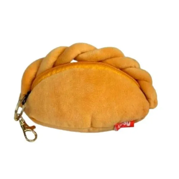 [2 Pack] Nom Curry Puff Keypouch