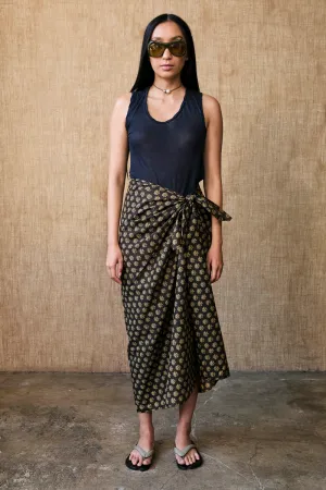Astrid Sarong in Midnight Brown