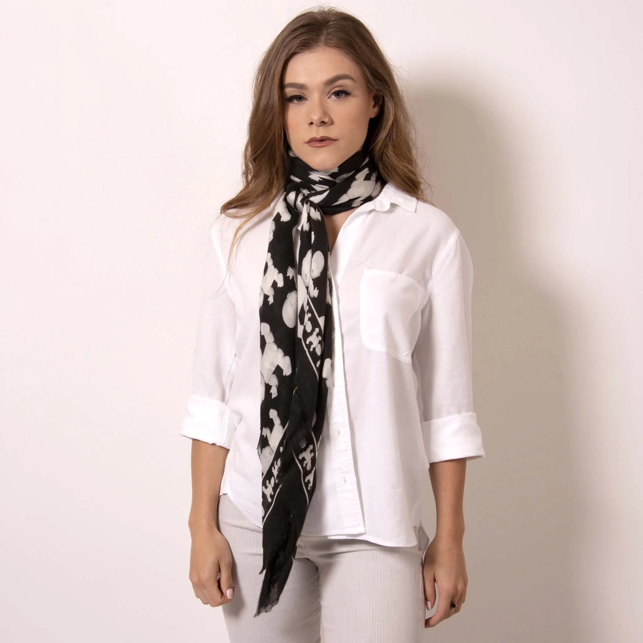 Baby Pop, Large Square Cashmere Blend Scarf