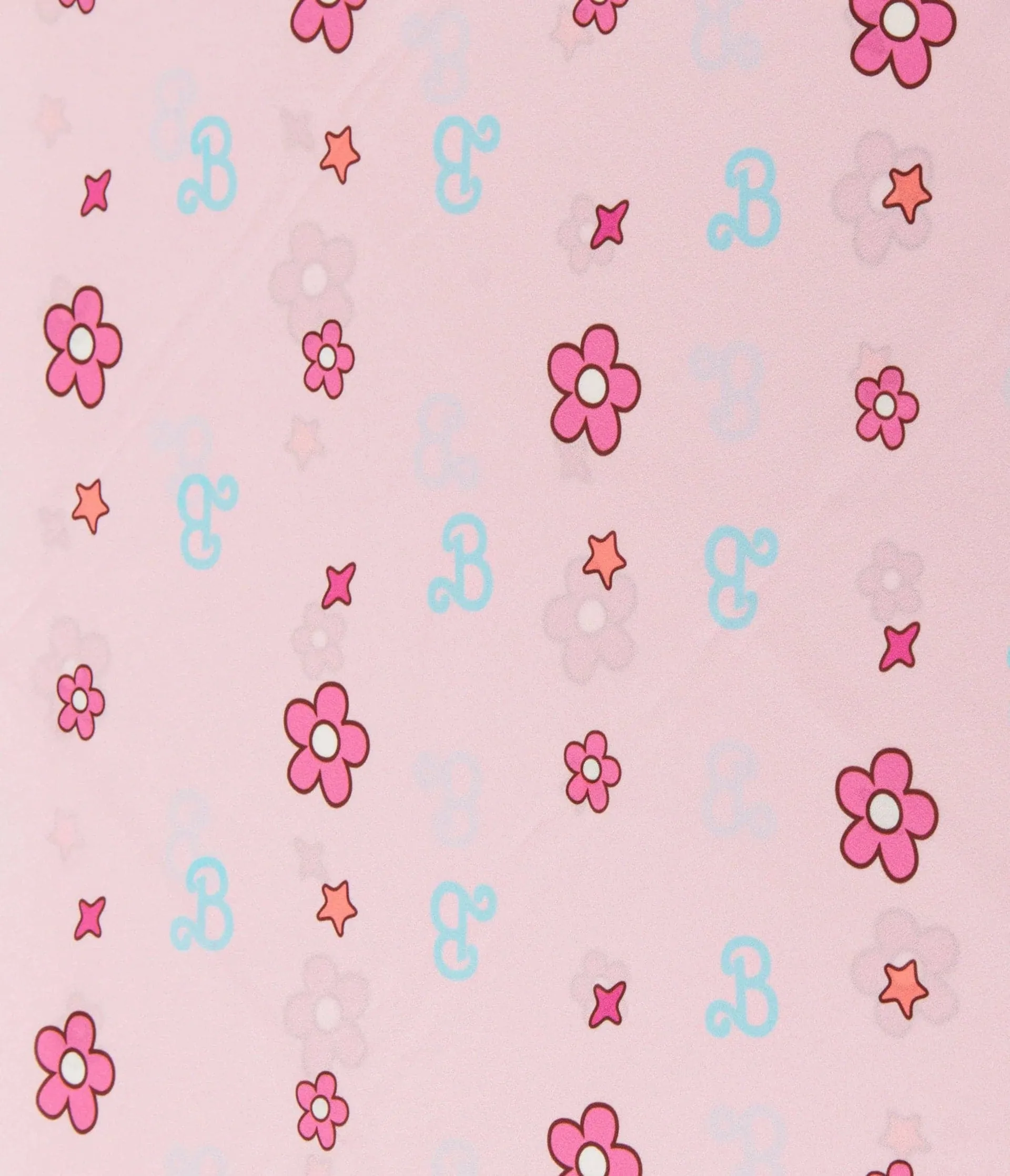 Barbie X Unique Vintage 1970s Pink Barbie Print Hair Scarf
