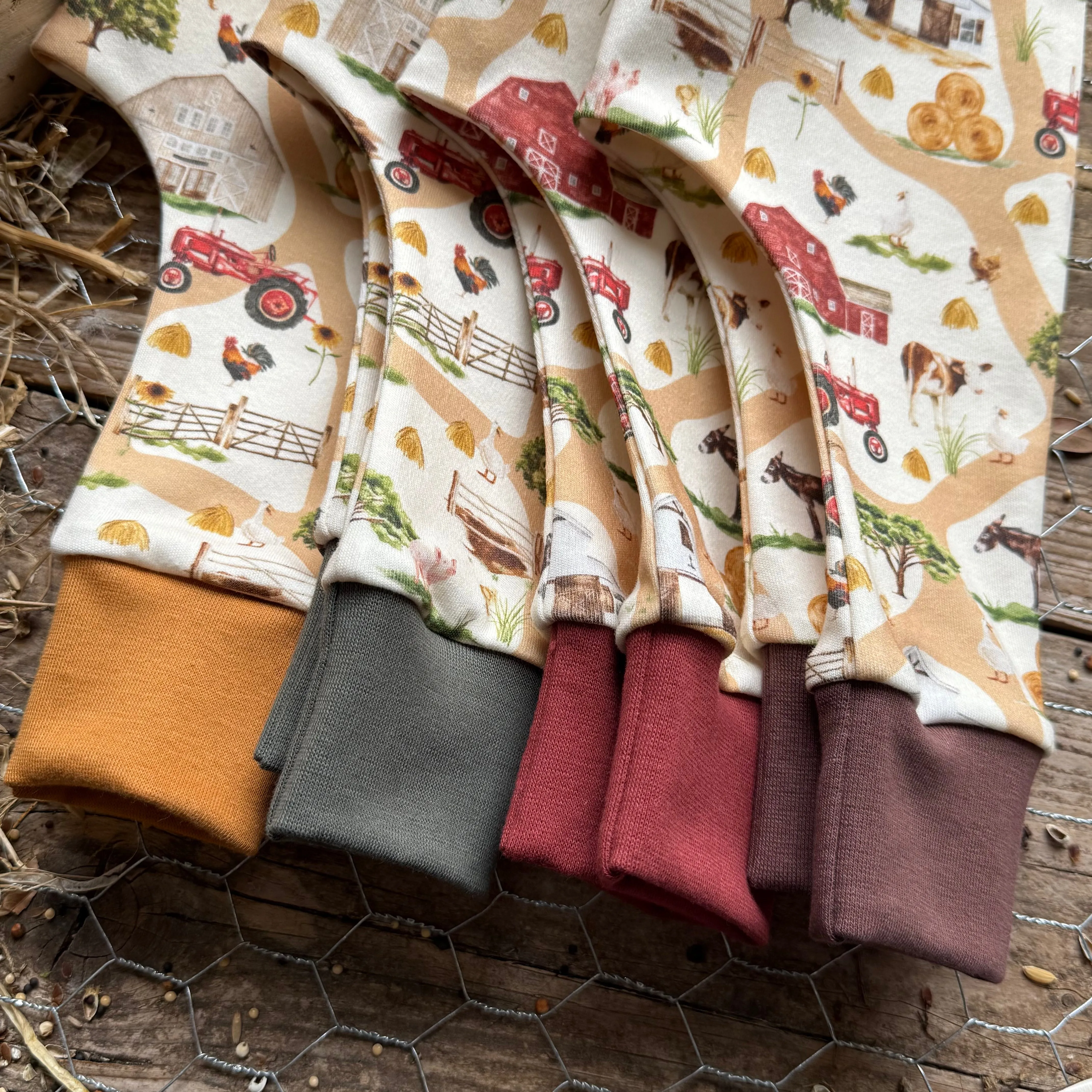 Barn Life Long Romper