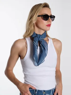 Bayor Printed Scarf - Bering Sea