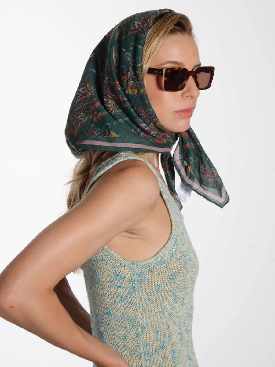 Bayor Printed Scarf - Tree Top