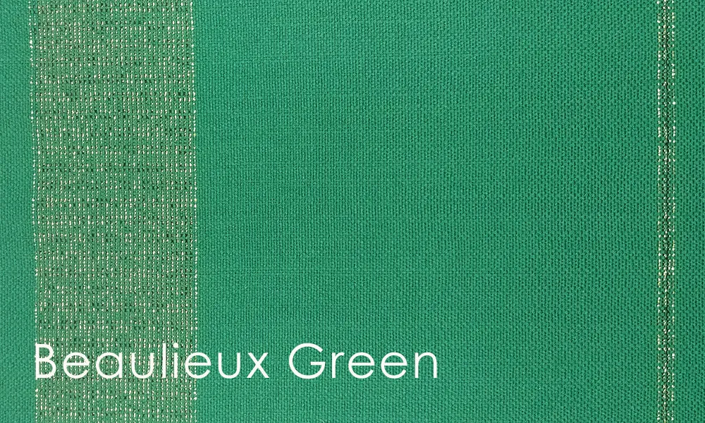 Beaulieux Woven Altar Scarves in Green