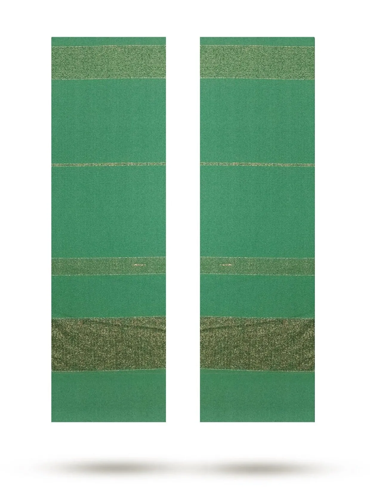 Beaulieux Woven Altar Scarves in Green