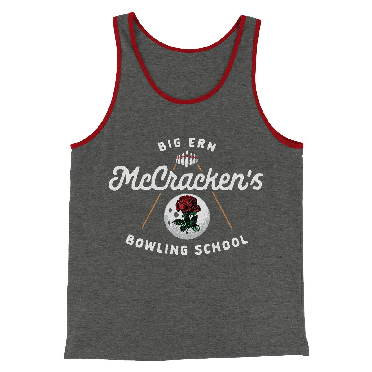Big Ern McCracken's Bowling School Funny Movie Men/Unisex Tank Top