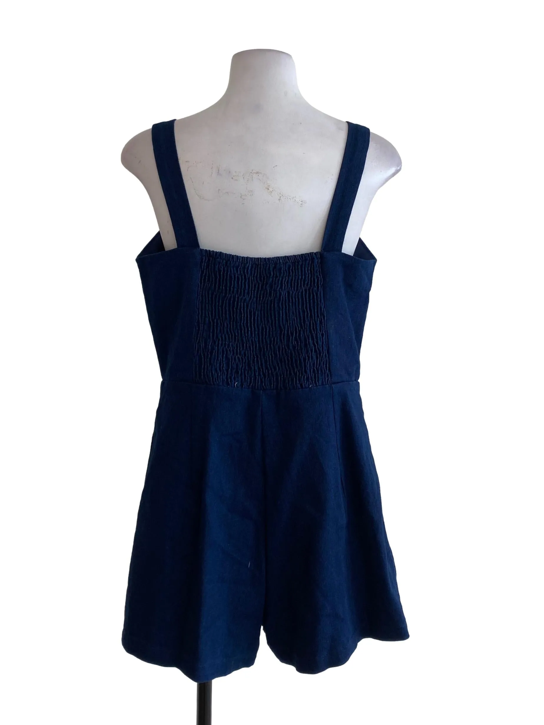 Blue Denim Rompers