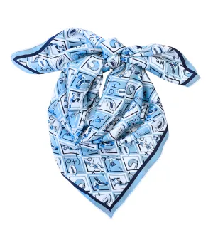 Blue   Navy Checkerboard Gameday - Wholesale