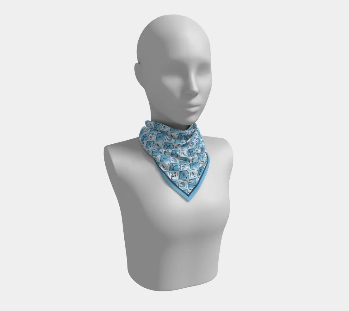 Blue   Navy Checkerboard Gameday - Wholesale
