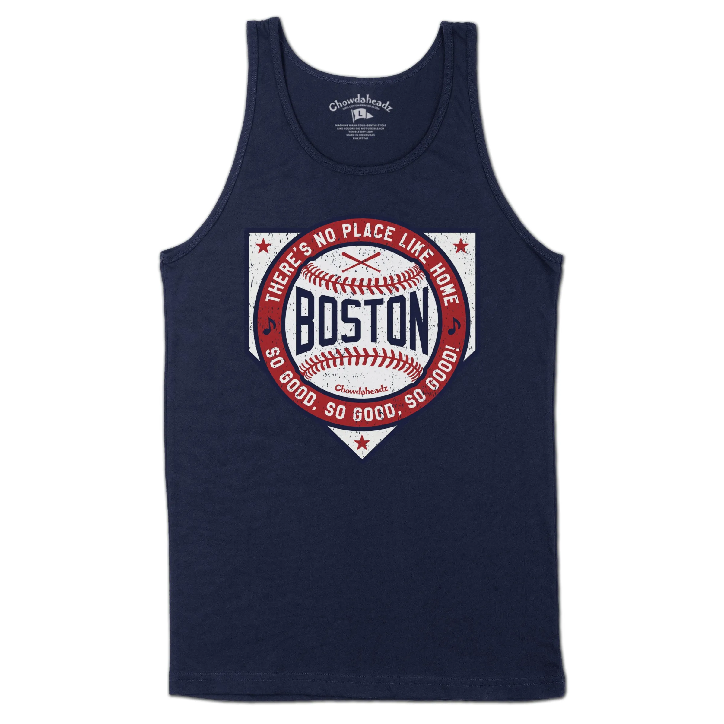 Boston There's No Place Like Home Baseball Men's Tank Top