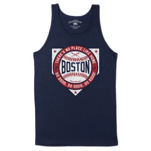 Boston There's No Place Like Home Baseball Men's Tank Top