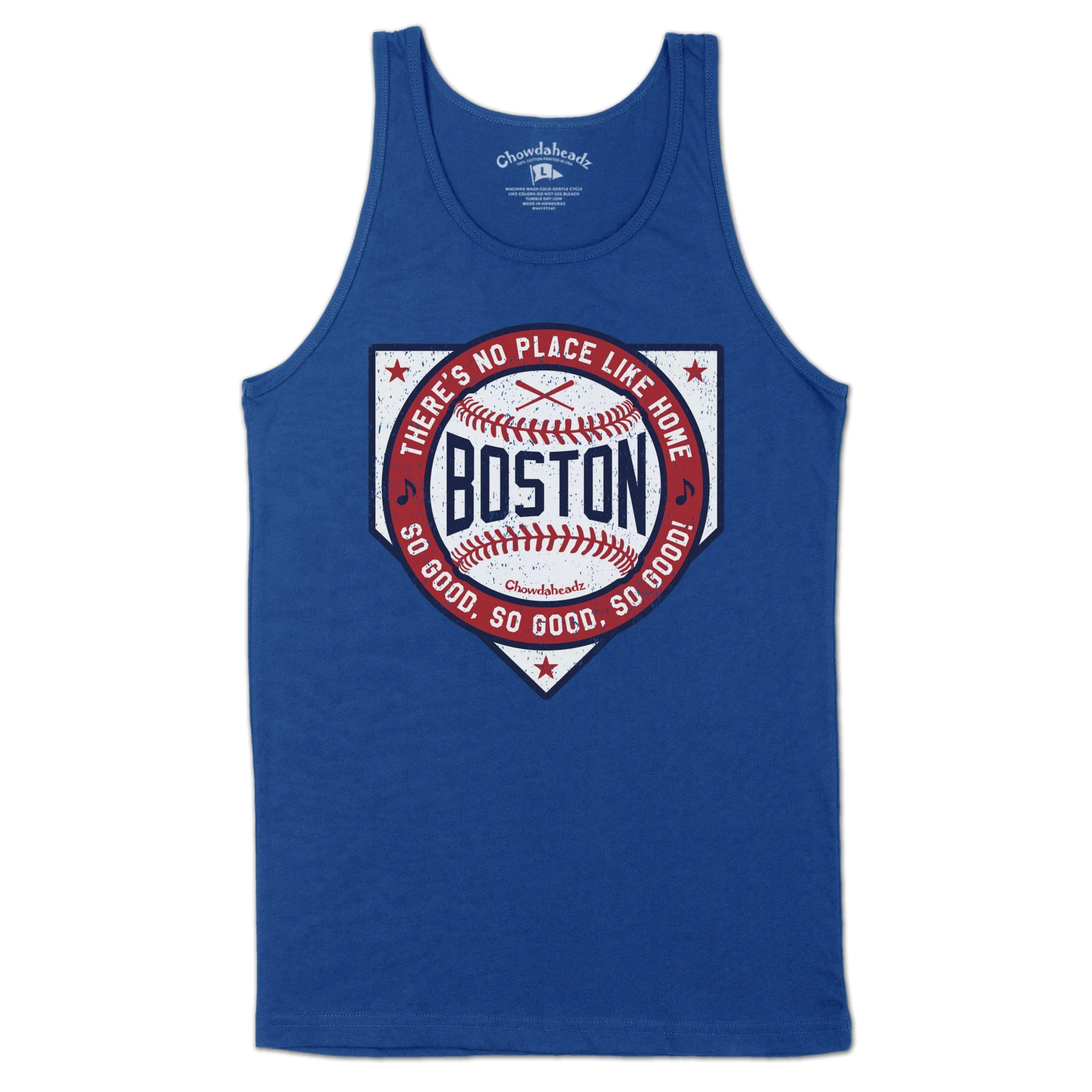 Boston There's No Place Like Home Baseball Men's Tank Top