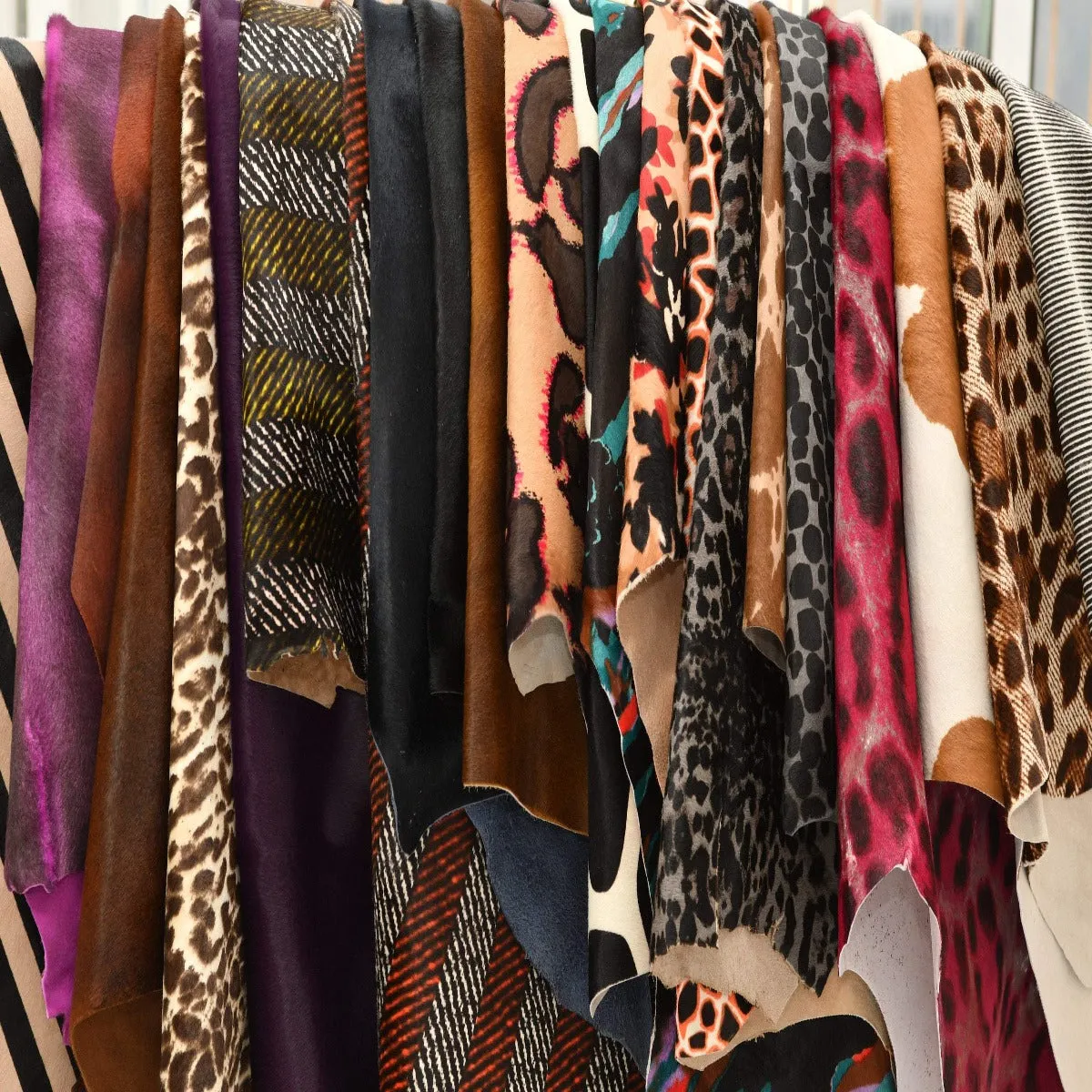 Brown Striped Ponyskin