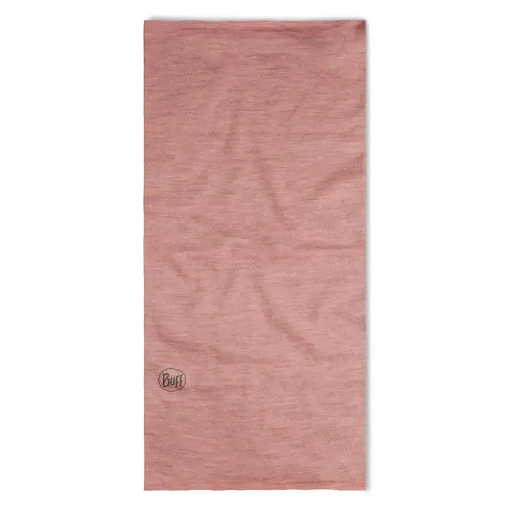 Buff Merino Midweight Face Mask / Neck Warmer - Rosewood