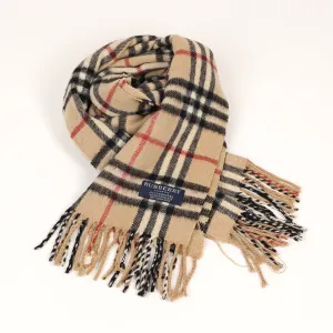 Burberry Cashmere Scarf - Beige - One Size