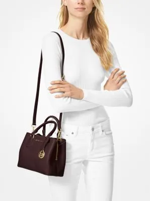 Camille Small Leather Satchel
