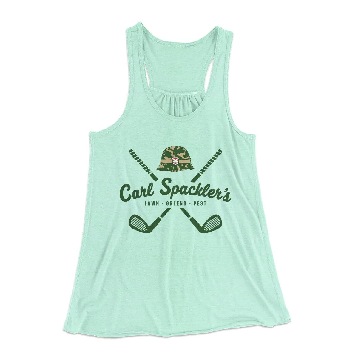 Carl Spackler's Groundskeeping Women's Flowey Tank Top