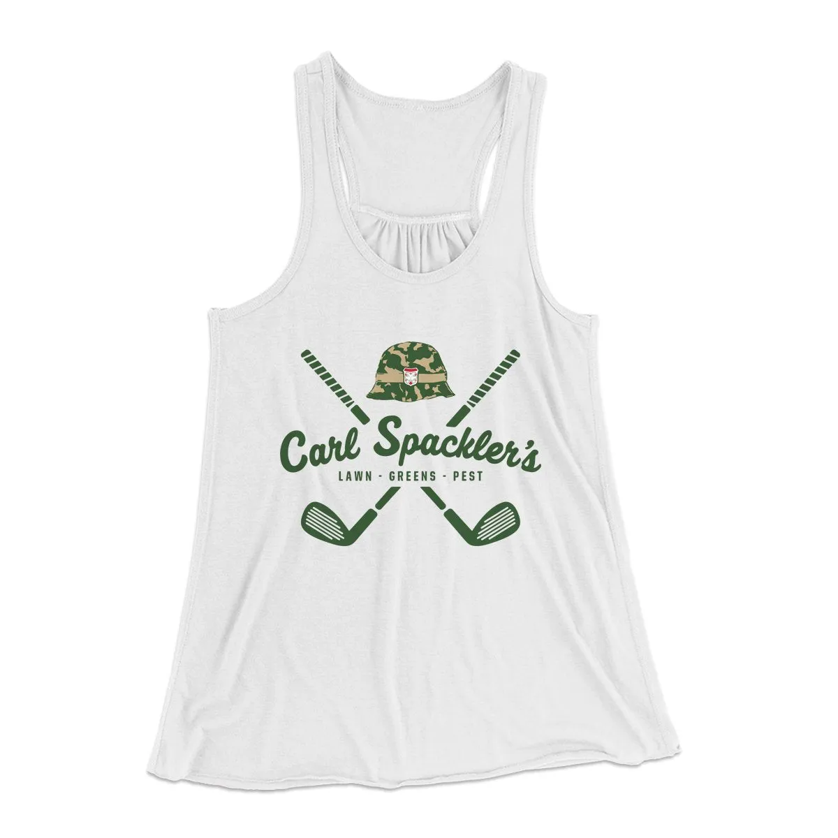 Carl Spackler's Groundskeeping Women's Flowey Tank Top