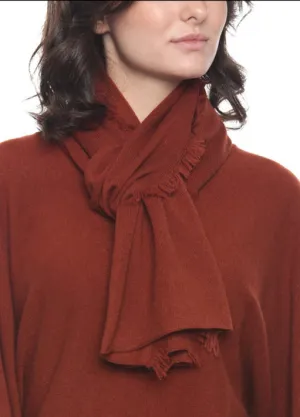 Cashmere Mini Fringe Scarf
