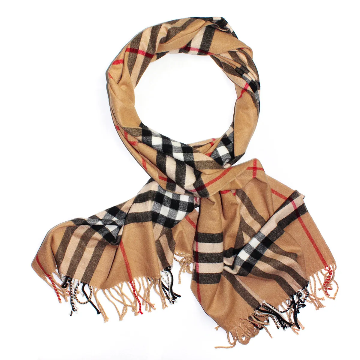 Cashmere Plaid Scarves