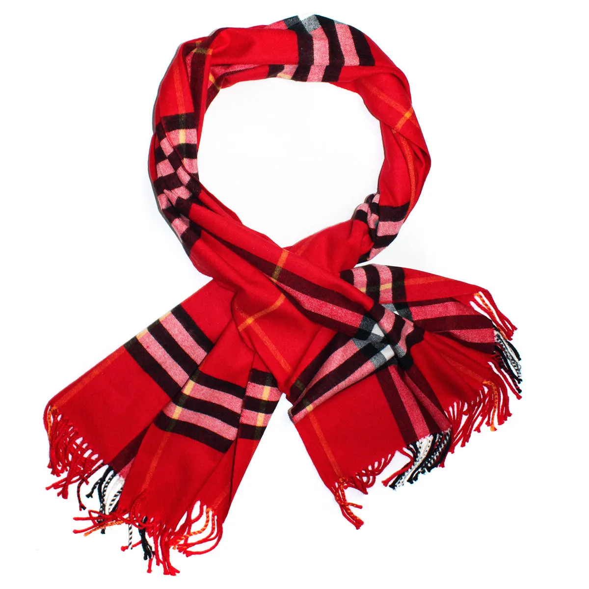 Cashmere Plaid Scarves