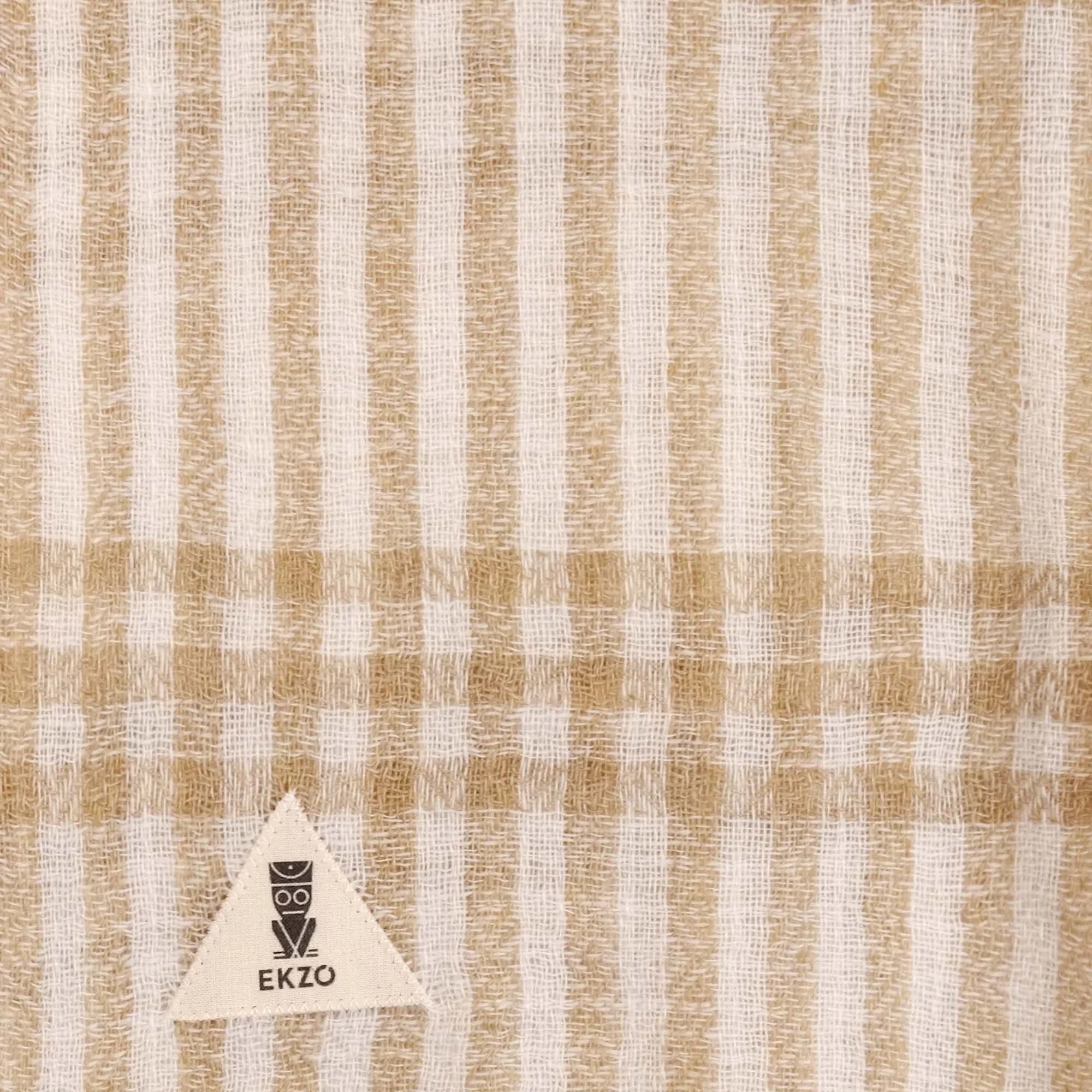 Cashmere Scarf - Square Latte