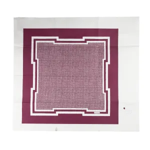 Chanel Scarf Printing Proof - Garnet - 1960 - 1970s