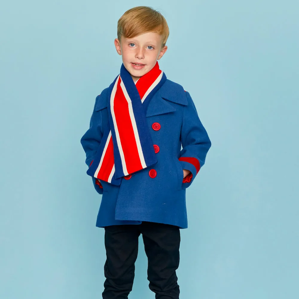 Children's College Scarf - Mod Stripes