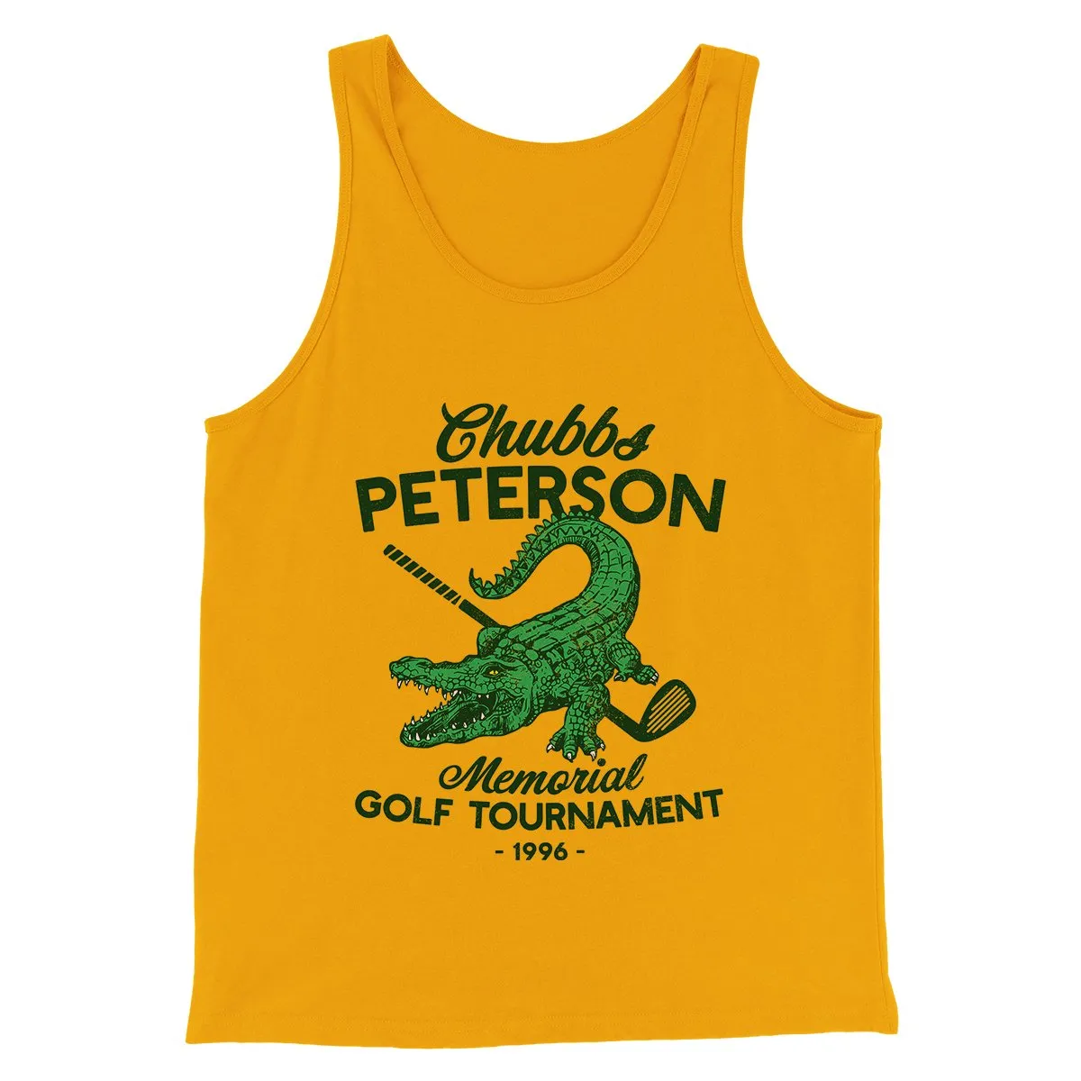 Chubbs Peterson Memorial Golf Tournament Funny Movie Men/Unisex Tank Top