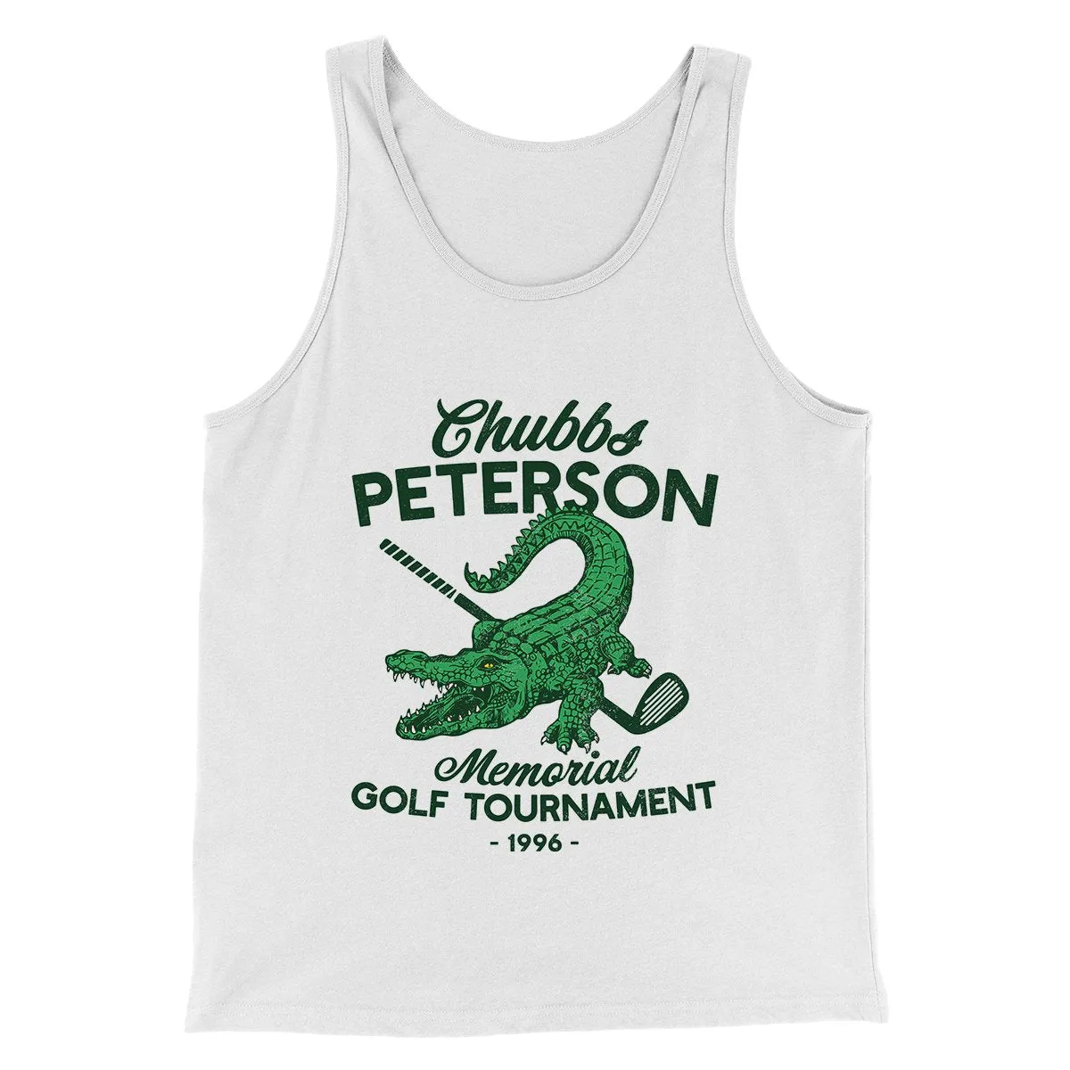 Chubbs Peterson Memorial Golf Tournament Funny Movie Men/Unisex Tank Top