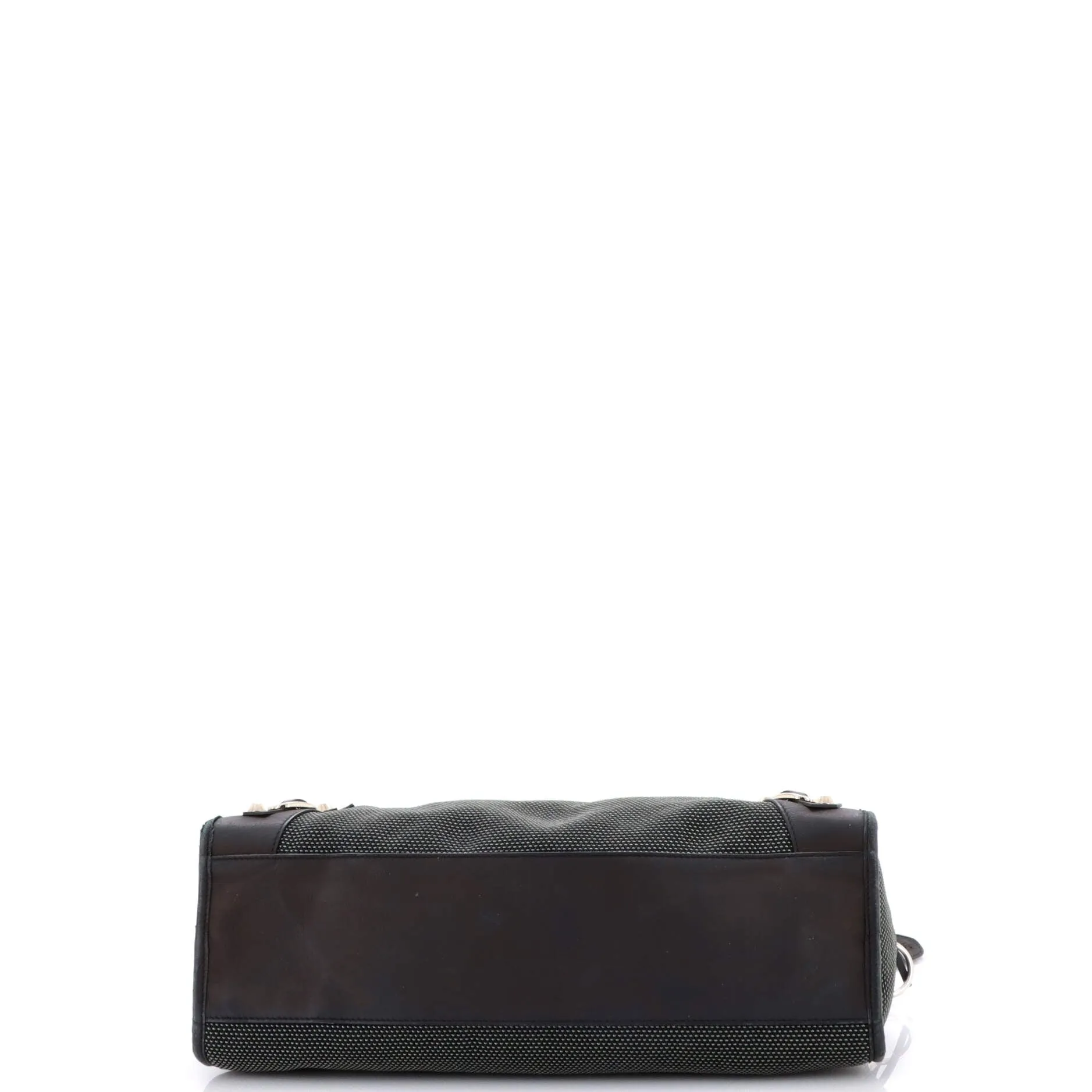 City Classic Studs Bag Mesh and Leather Medium