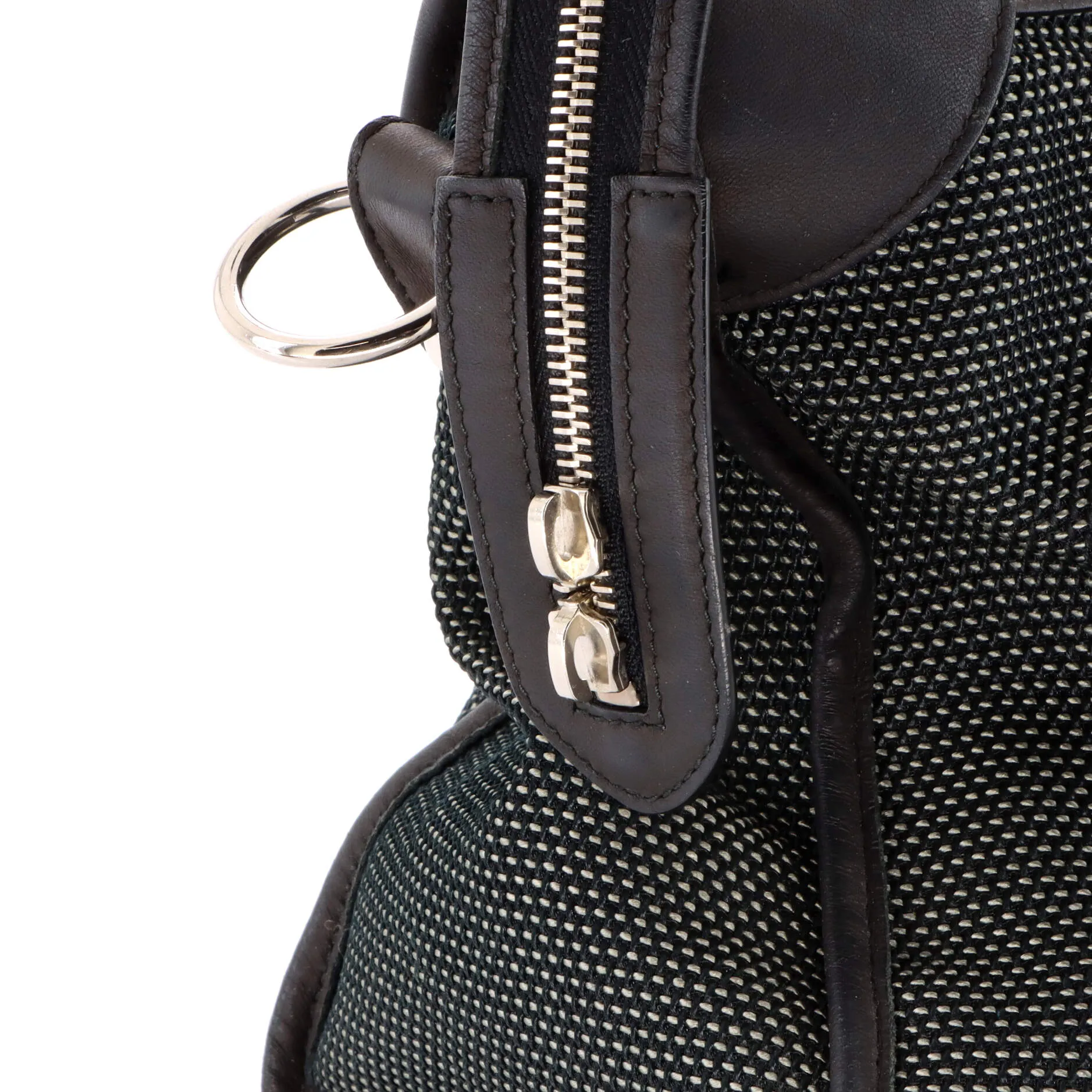 City Classic Studs Bag Mesh and Leather Medium