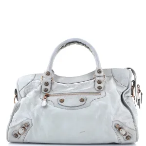 City Giant Studs Bag Leather Medium