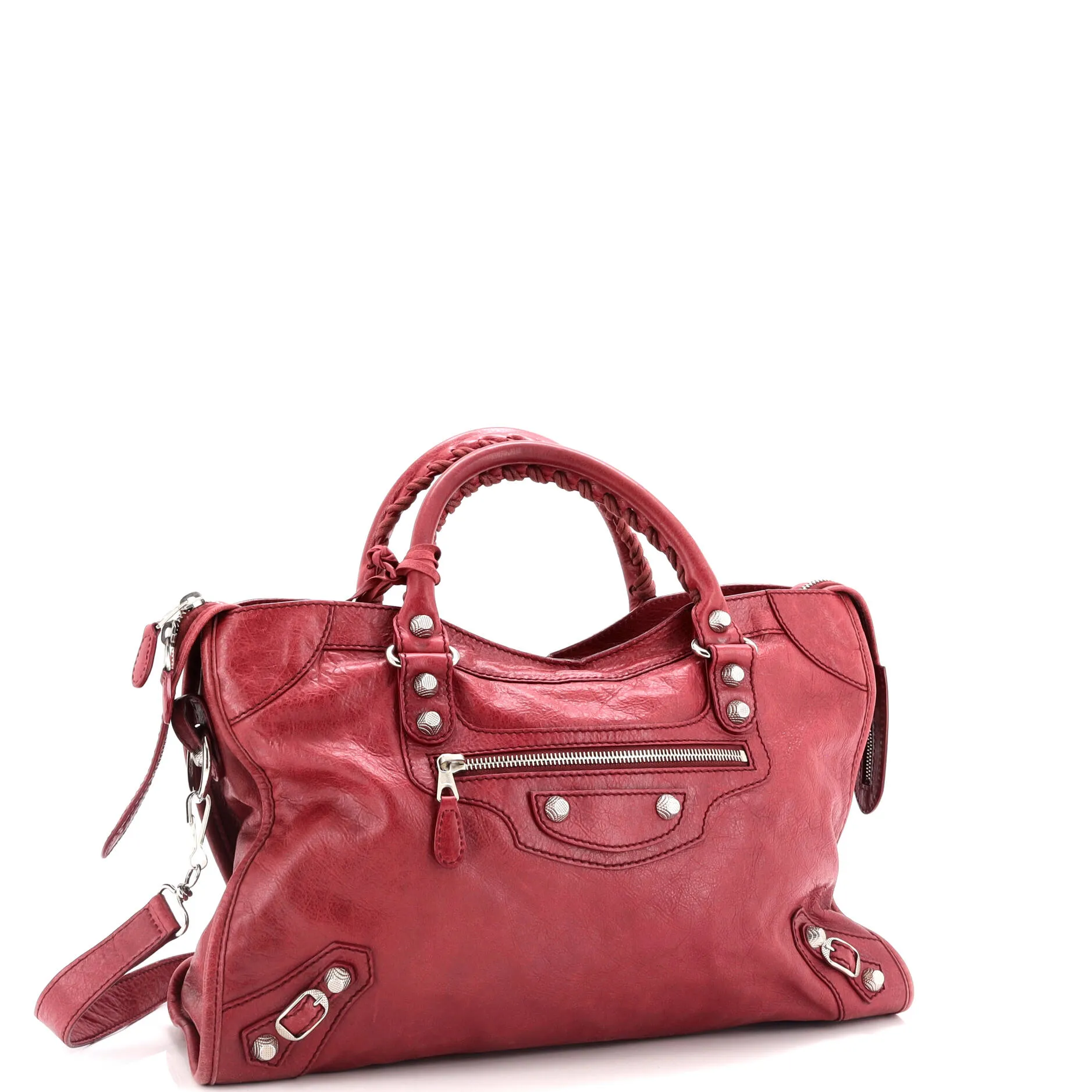 City Giant Studs Bag Leather Medium