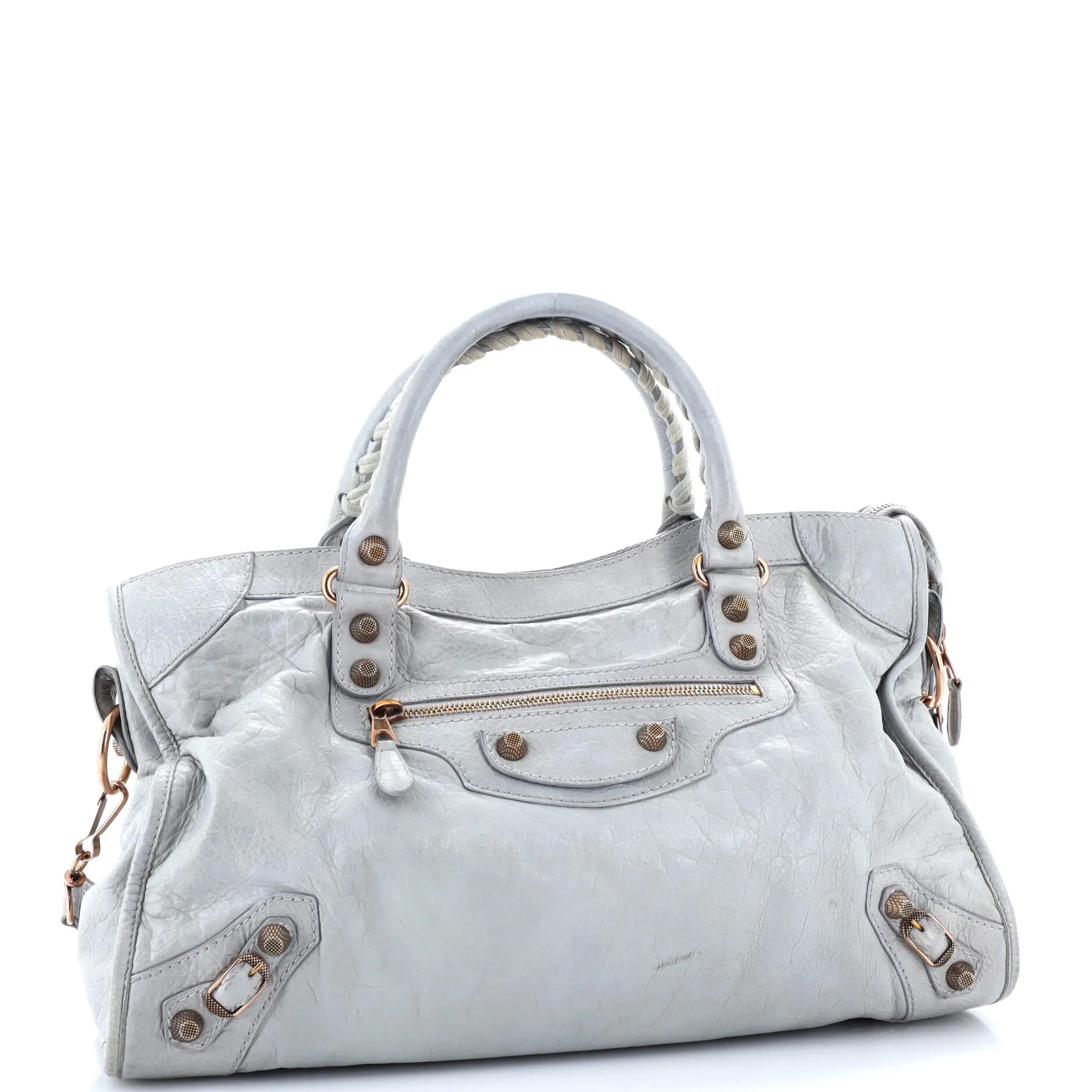 City Giant Studs Bag Leather Medium