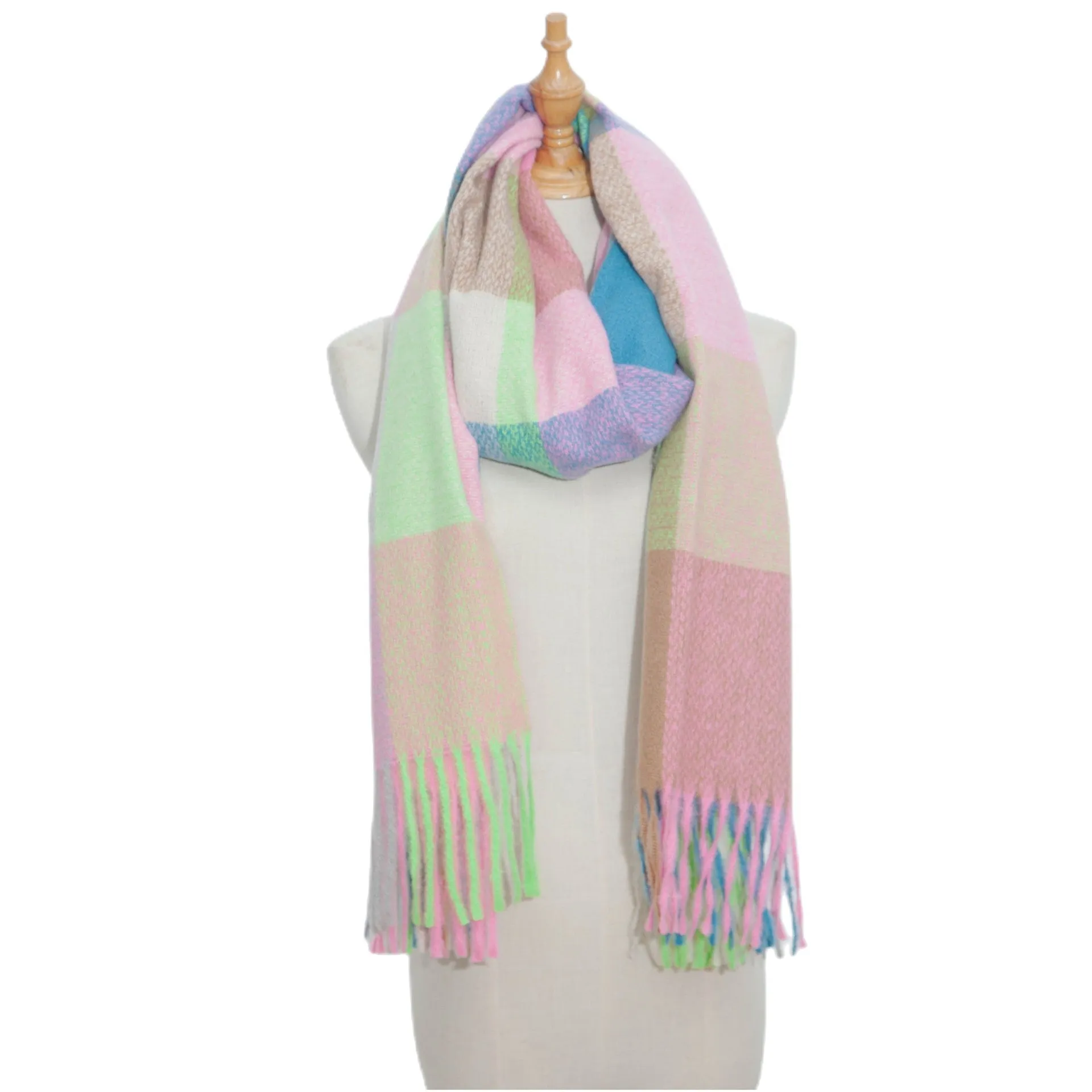 Colorful Tassel Sweet Scarves DPKS1212