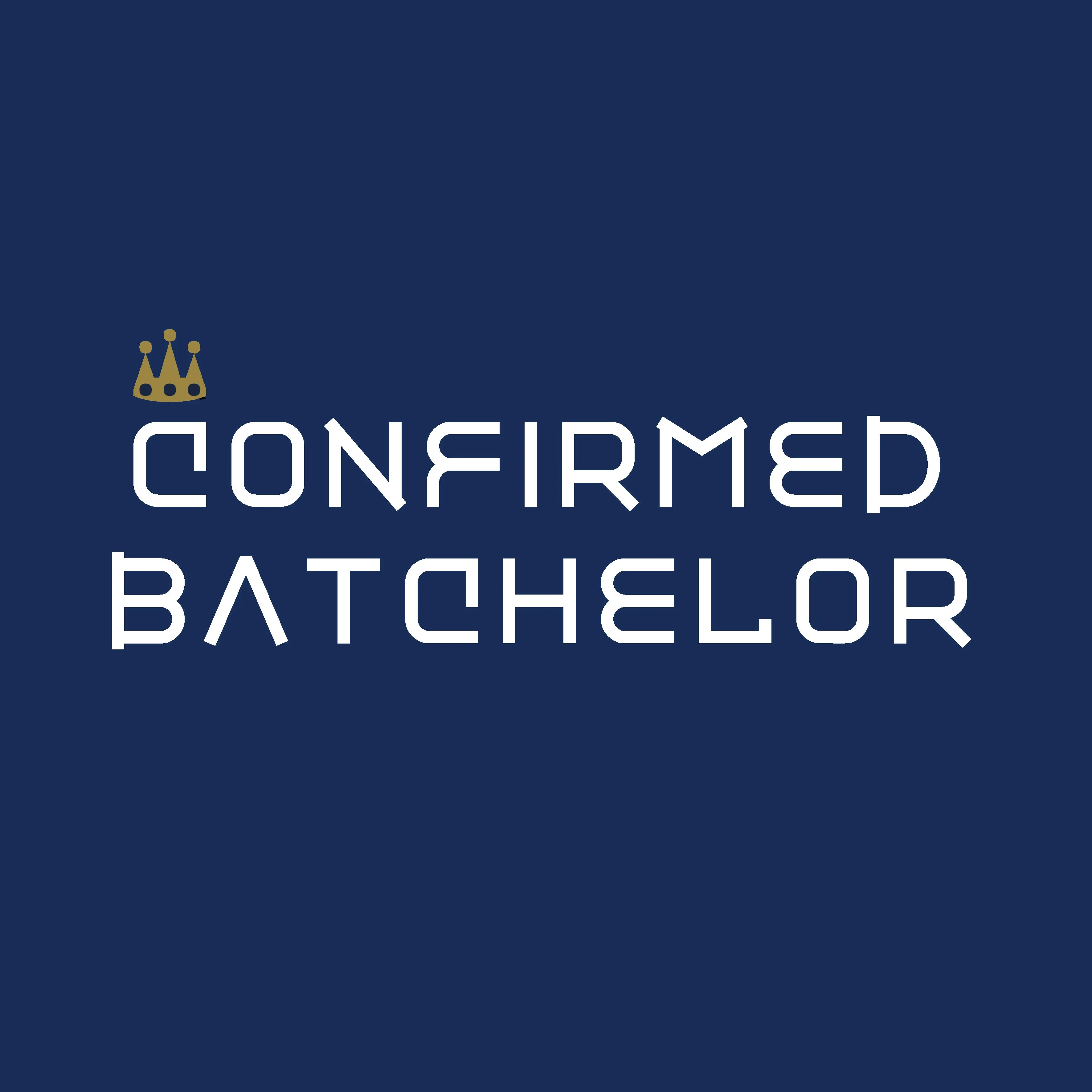 Confirmed Batchelor slogan t shirt