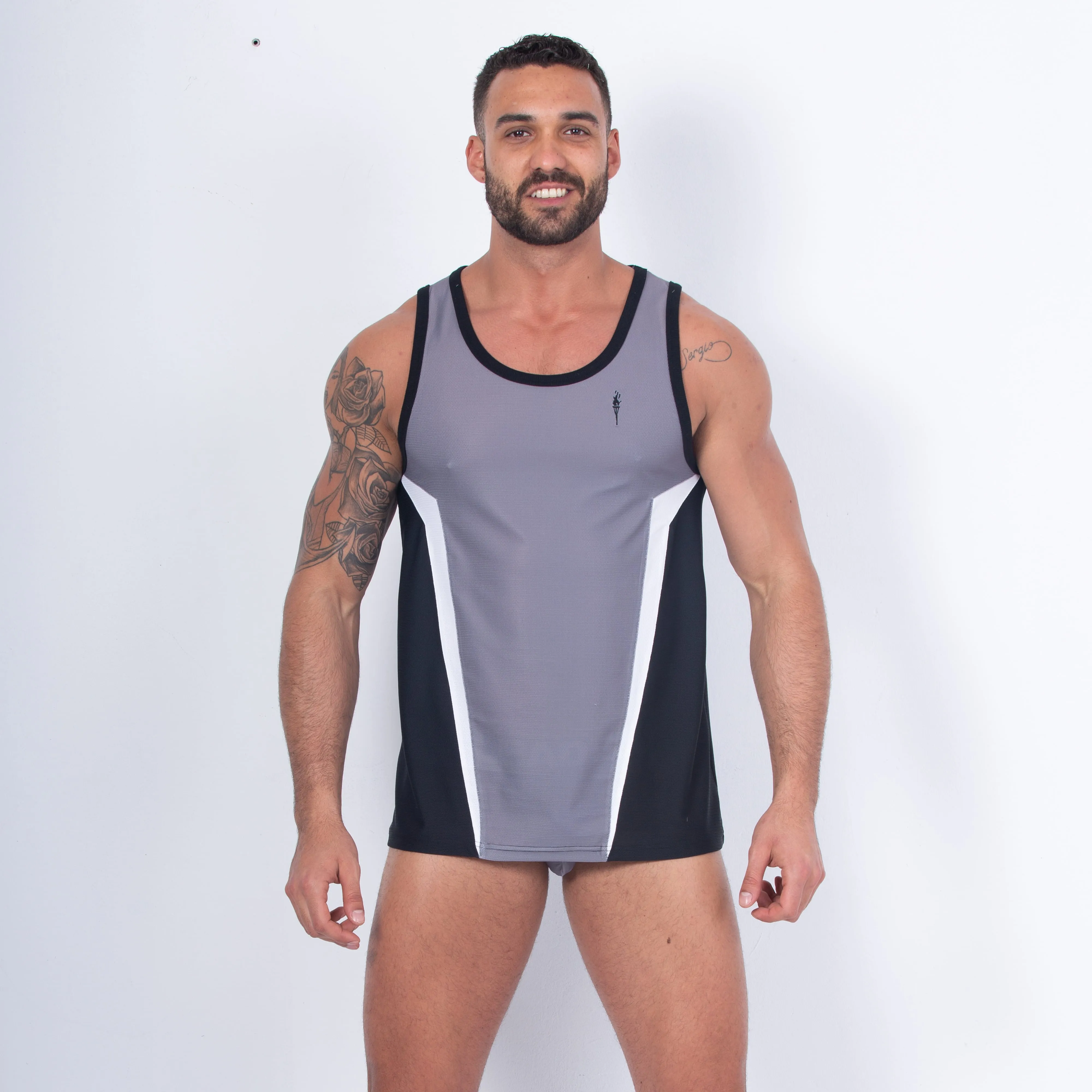 Contour Sports Tank Top Grey