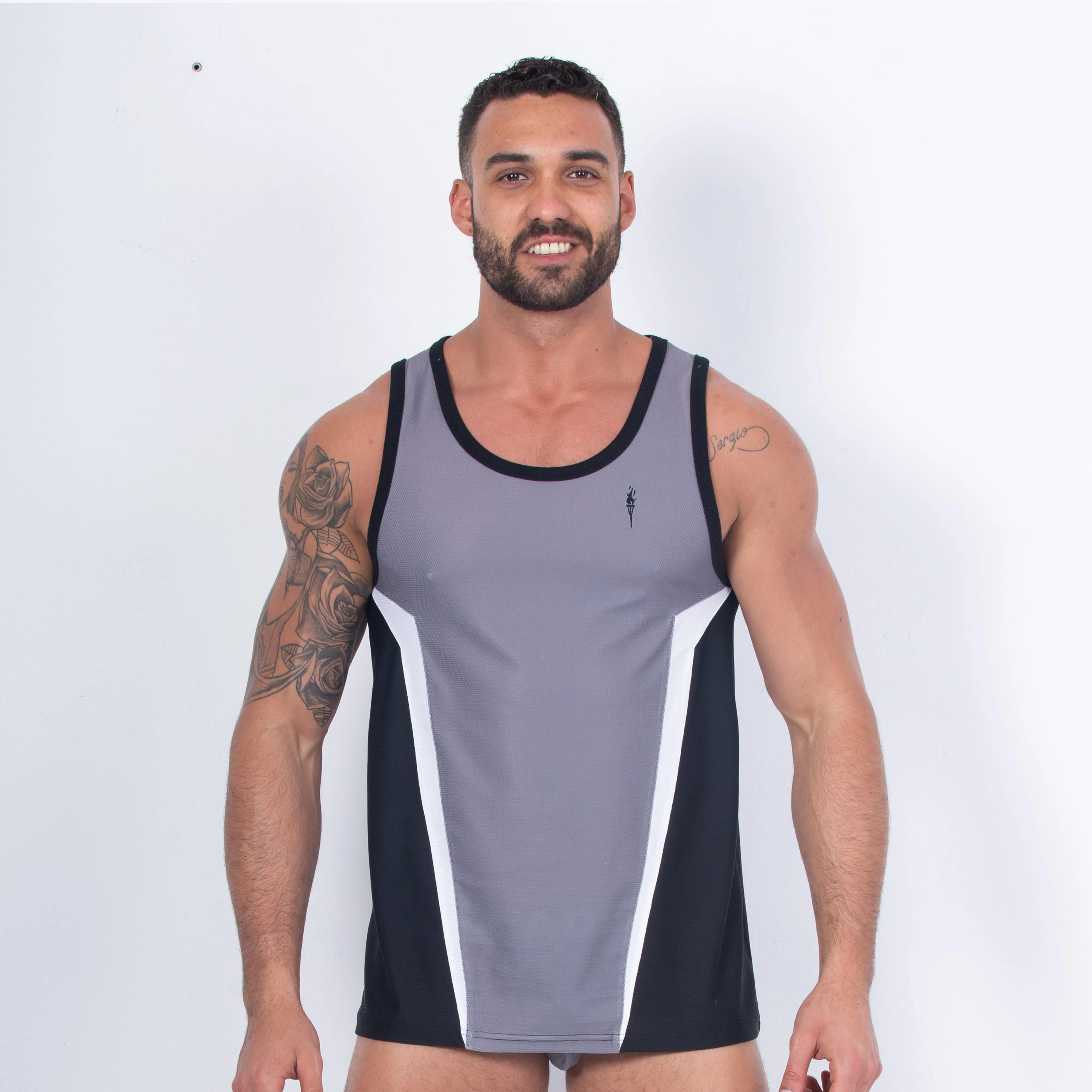 Contour Sports Tank Top Grey