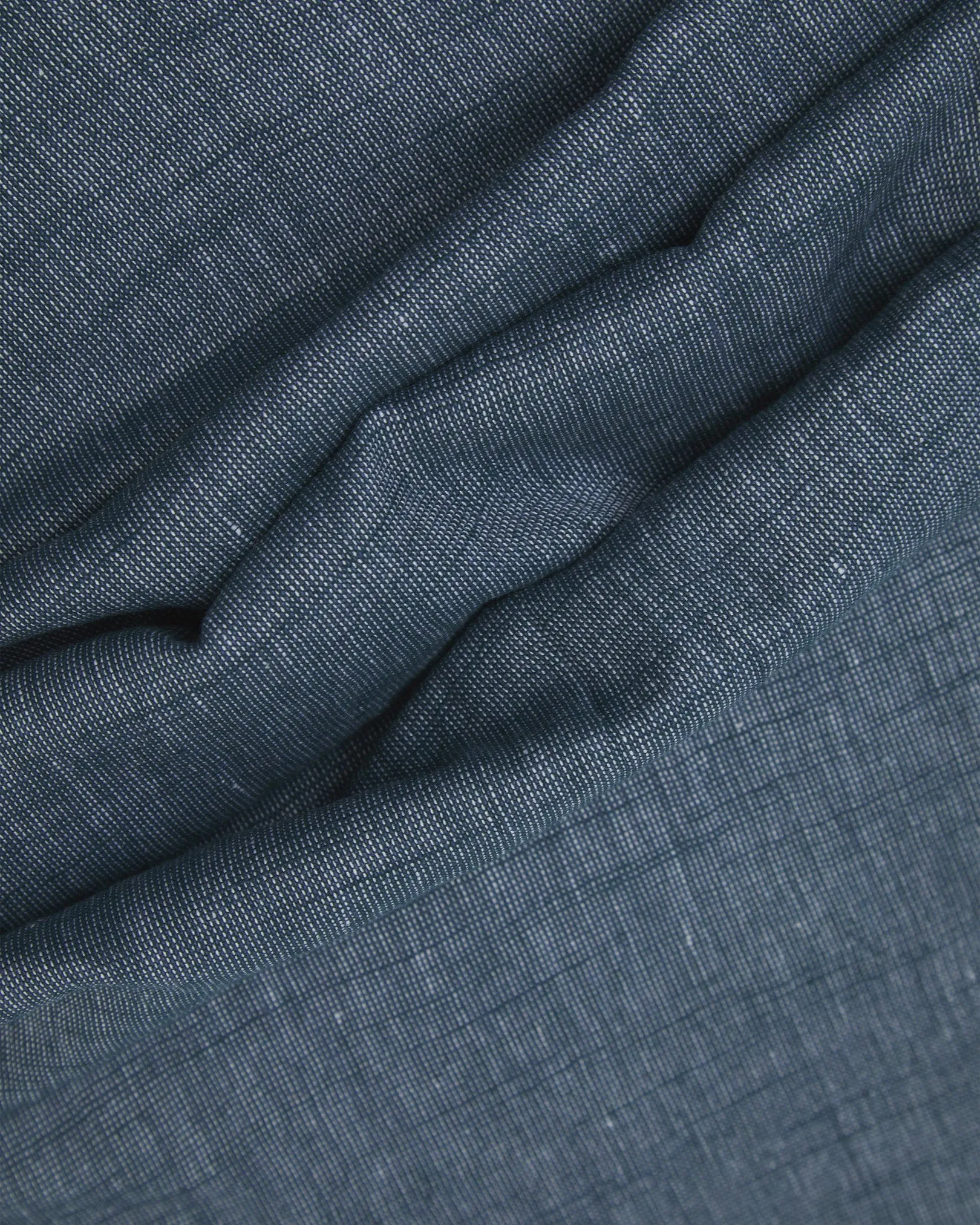 Cotton Scarf in Blue & White - The Sharman