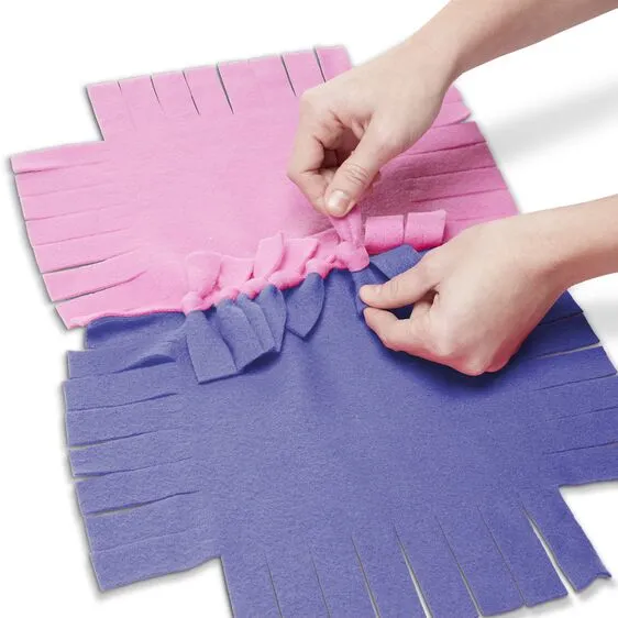 Created by Me! Flower Fleece Quilt