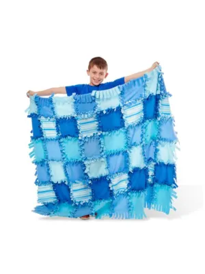 Created by Me - Striped Fleece Quilt