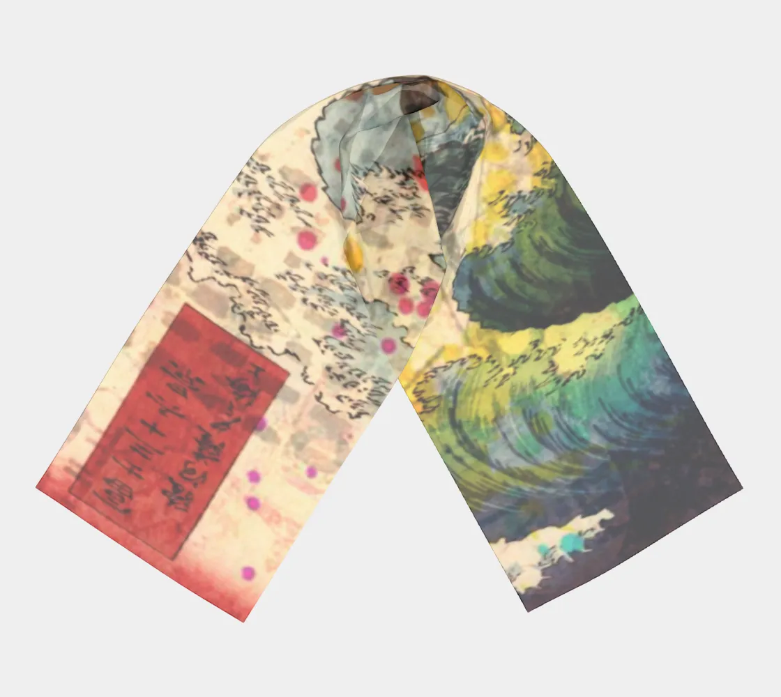 Crested Wave Scarf