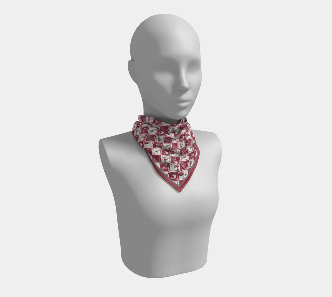 Crimson   Grey Checkerboard Gameday 24 - Wholesale