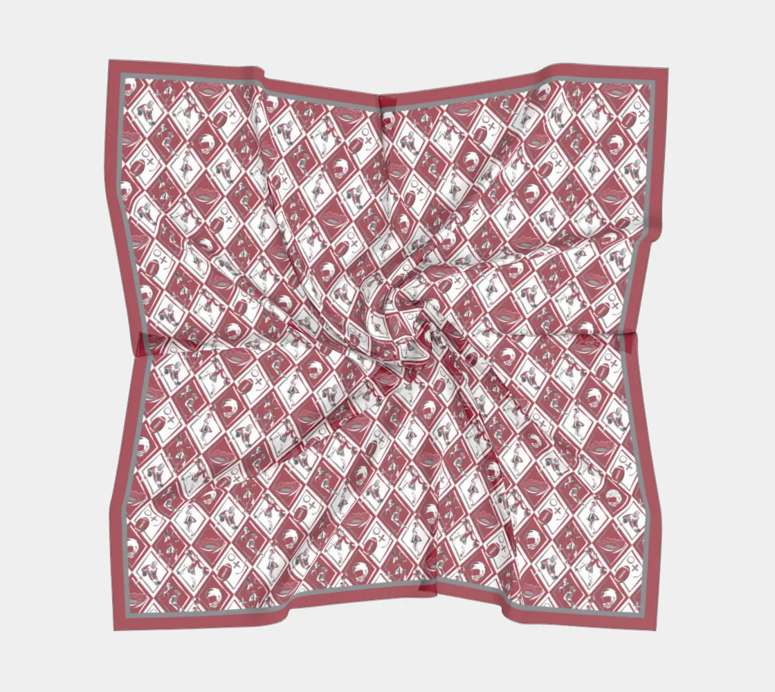 Crimson   Grey Checkerboard Gameday 24 - Wholesale