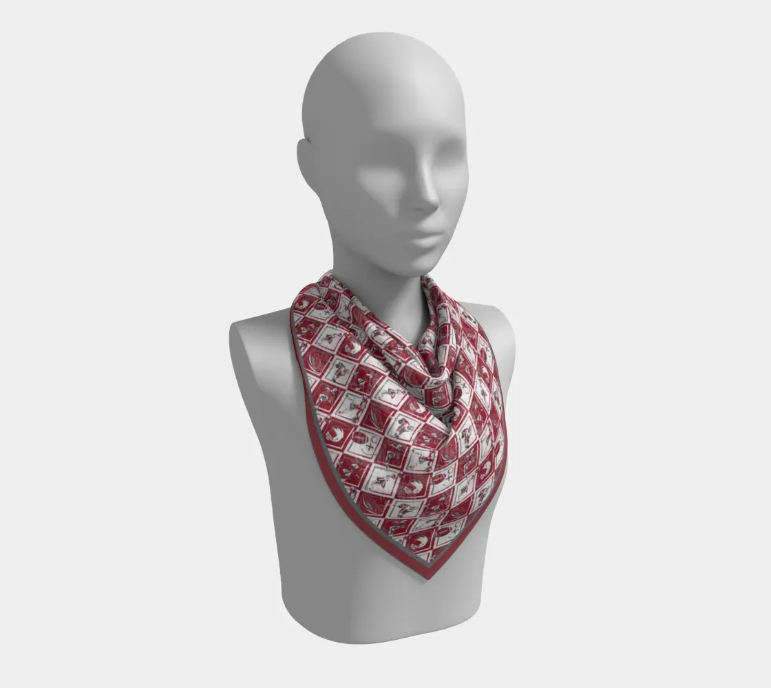 Crimson   Grey Checkerboard Gameday 24 - Wholesale