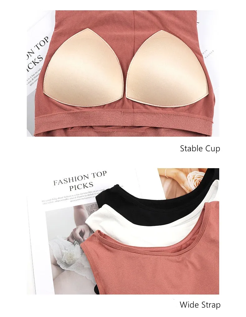 Crop Vest Women Sports Camis Top