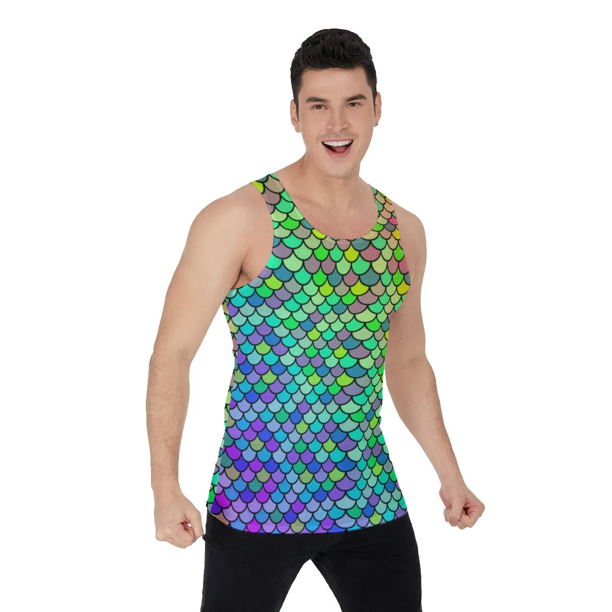 Crowd Mermers Men's Tank